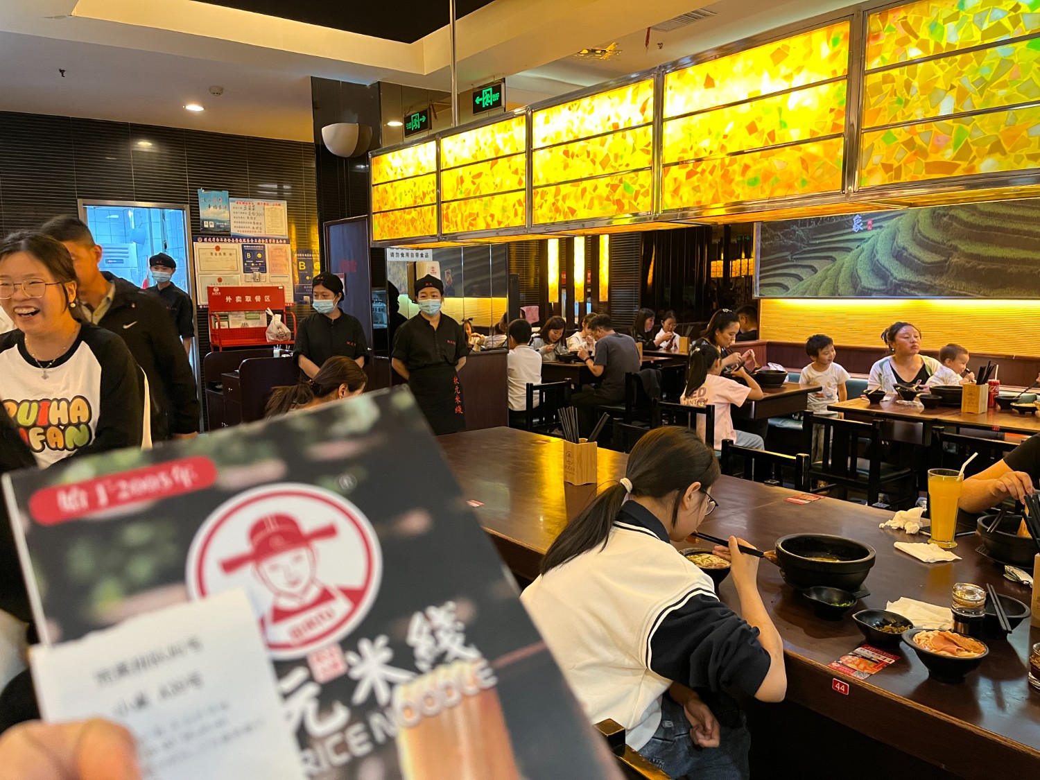 每天人氣滿滿！想開一家這樣的店嗎！快來咨詢吧！#米線加盟#餐廳開店#狀元米線